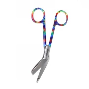 Custom Engraved Personalized Stainless Steel Haemostat Forceps & Bandage <b>Scissors</b> 5.5 Colourful <b>Floral</b> Print - Product Image 6