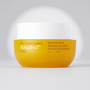Crème hydratante et raffermissante Derladie coréenne pour la nuit, réparation des pores, double récupération, restauration de la barrière cutanée, eau de banane pour le visage - Product Image 1
