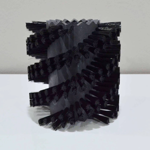 Industrial Helical Roller <b>Brush</b> for Cleaning and Polishing - Product Image 1