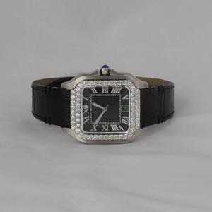 Reloj Moissanite Diamante Corte Redondo D VVS1 con Banda de Goma Estilo Hip Hop Hombres Mujeres-Fabricante Indio De Proveedor Indio - Product Image 6