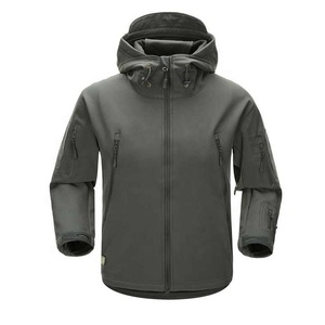 Chaqueta cortavientos ligera para exteriores para hombre impermeable personalizada, abrigo de lluvia Softshell para senderismo, ropa deportiva duradera a prueba de viento - Product Image 2