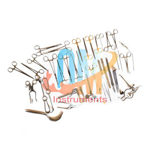 Juego básico de Cirugía Pediátrica, 45 piezas, instrumentos quirúrgicos, grado médico, acero inoxidable, reutilizable, autoclavable, estándar alemán - Product Image 5