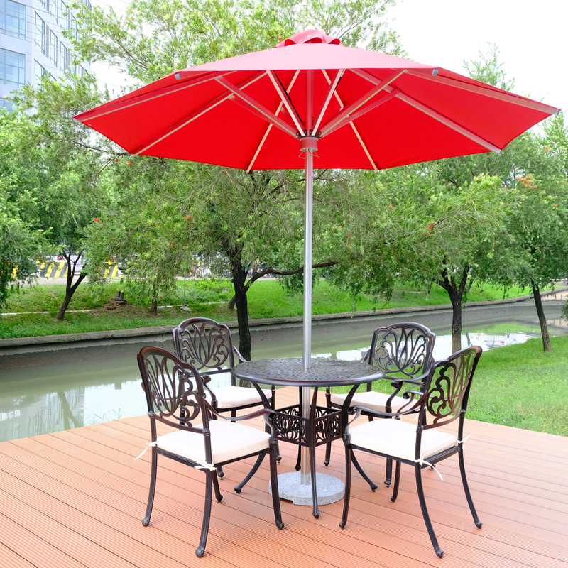 Logo Luxury White Beige Outdoor Patio