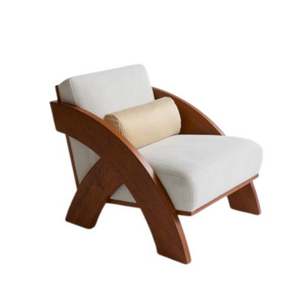 Sofá de jardín de madera de la mejor calidad, sofá de un asiento, cojín de tela, sofá, instalaciones de ocio, fábrica directa - Product Image 4