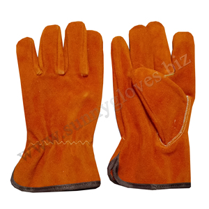 High Quality Grain Cowhide Leather <b>Driver</b> <b>Gloves</b> 3M Thinsulate Lining Work Safety <b>Gloves</b> Winter Warm Anti Slip Driving <b>Gloves</b> - Product Image 2