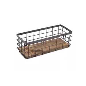 Vintage Wire Basket Metal Collapsible Vegetable Washing Foldable Washer With Handles Market <b>Bag</b> Farmhouse Decor East Europe - Product Image 2