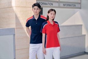 Unisex รังผึ้ง L11 210gsm พรีเมี่ยมสำหรับเสื้อโปโลเสื้อยืดระบายอากาศได้ดีดีไซน์สมาร์ทสบายๆสำหรับผู้ใหญ่รูปแบบทึบ - Product Image 3