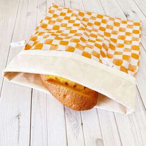 <span class=keywords><strong>Bolsas</strong></span> de compras de pan caseras con tapa de cuenco para <span class=keywords><strong>almacenar</strong></span> y exhibir pan recién horneado - Product Image 6