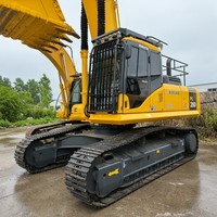 Excavatrice sur chenilles Komatsu PC350LC d'occasion, 35 tonnes, pelle de 1,6 m³ pour l'exploitation en carrière, la construction et les travaux lourds