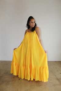 ชุดเดรสแฟชั่นแขนกุดคอกลมสำหรับผู้หญิง,ชุดเดรสยาวสีดำไซส์ใหญ่พิเศษแบบลำลองสำหรับสุภาพสตรี - Product Image 5