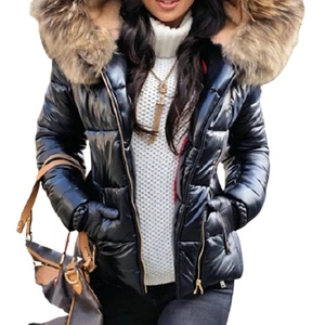 Parka de Invierno 2024 para Mujer, Gruesa, Cálida, Acolchada, Impermeable, Cortavientos, con Cuello Alto, Estilo Urbano, Regular - Product Image 2