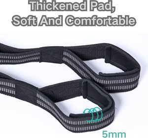 Correas de Levantamiento de Pesas de Neopreno con Forma de Figura 8, Gruesas, Antideslizantes, Ajustables para Entrenamiento de Fuerza y Peso Muerto, para Hombres y Mujeres - Product Image 2
