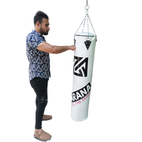 Sac de frappe de boxe MMA personnalisé en gros Parana, sac de frappe durable pour l'entraînement, sac lourd en toile / microfibre / cuir