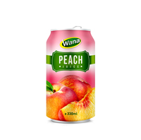 WANA Vietnam Premium 330ml Gesteriliseerde Versgeperste Ananas-Watermeloen Puree Fruitdrank Kant-en-klaar