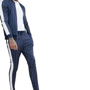 Survêtement personnalisé pour adultes, nouveau design, séchage rapide, léger, résistant à l'eau, mélange polyester/coton, unisexe, longueur intégrale, manches longues - Product Image 4