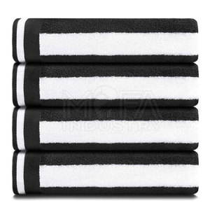 Serviettes de bain en tissu recyclé de haute qualité doux épais séchage rapide pour la maison Spa Hotel & Gym utilisation en gros - Product Image 4