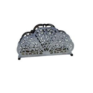 Servilletero de metal de calidad superior, servilletero de diseño maravilloso, servilletero de pie para Decoración de mesa de restaurante de hotel, servilletero - Product Image 1