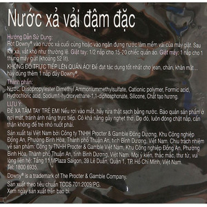 Bán Buôn Hộ Gia Đình Hóa Chất Chất Tẩy Rửa Vải Dow-NY Vải Điều Hòa 2.2L (Mystique) Pouch-Tập Trung Giặt Làm Mềm - Product Image 6