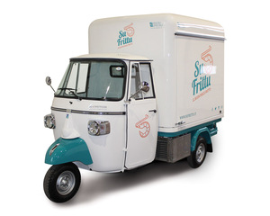 Tricycle Électrique Food Truck Chariot de Restauration Mobile à Trois Roues Résistant à la Rouille Longueur 3m Garantie 5 Ans Café Pizza Taco Glace - Product Image 6