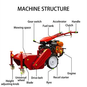 Máquina cortadora eléctrica, artefacto de corte eléctrico para el hogar, herramientas de deshierbe, cortacésped, jardines, empuje manual, equipo de césped - Product Image 4