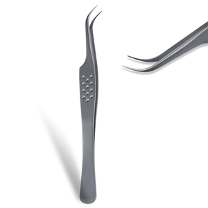 2025 personnalisé léger russe Volume cils pince à épiler 45 65 90 degrés isolation facile marque privée à vendre - Product Image 3