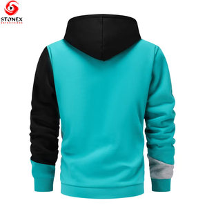Nouvelle Vente Chaude : Sweat à Capuche Homme Hiver en Polaire Unie 100% Coton Respirant Coupe Ample Style Streetwear – Vente en Gros - Product Image 2
