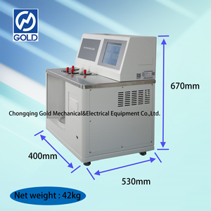 جهاز قياس لزوجة الزيت الذكي وفقًا لمعيار ASTM D445، حوض اختبار اللزوجة الحركية المكتبي، معدات اختبار لزوجة الزيت - Product Image 2