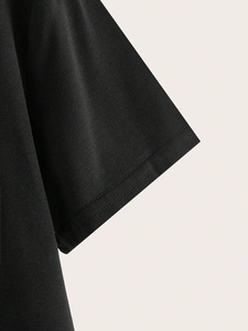 Hot Sale Plus Size Stylish Short Sleeve Slim Fit Casual Women's T Shirts Custom Design <b>Printed</b> T Shirt for Women - Product Image 3