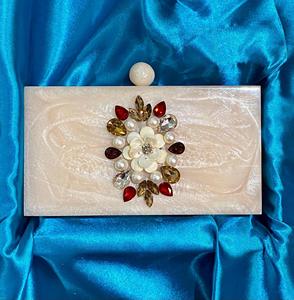 Pochette de type personnalisé en résine artisanale indienne pour femme - Product Image 6