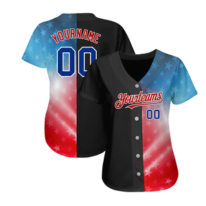 Venta al por mayor sublimación béisbol Jersey abotonar secado rápido Club equipo transpirable uniformes de béisbol para el equipo de adultos - Product Image 2