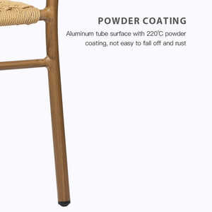 Meilleur choix de haute qualité matériau naturel du Vietnam en plein air appartement café salle à manger chaise minimaliste Restaurant meubles corde - Product Image 1