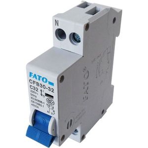 Disjoncteur FATO CF30-32 C32 1P 230VAC 50Hz 4000A Capacité d'interrupture - Product Image 1