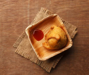 Sustainable Style Areca Palm Leaf <b>Disposable</b> <b>Bowls</b> 8inch/6.5inch/5.5inch/4inch/3inch/2.8inch Dinnerware Made of Bamboo - Product Image 4