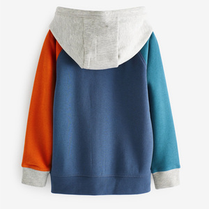 Sudaderas con capucha de bloqueo de Color con cremallera de gran tamaño de alta calidad para niños colección de invierno trajes de tendencia sudaderas con capucha de tarifa barata 2026 - Product Image 3