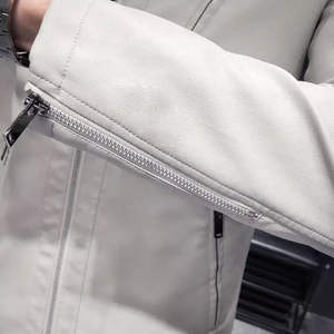 Veste en cuir pour homme Veste en cuir respirante de qualité supérieure pour homme New Stylish Branded High Class - Product Image 3