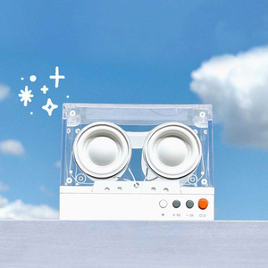 Ovroom ลำโพงบลูทูธไร้สายขนาด6W พร้อมไฟ LED สร้างบรรยากาศแบบพกพาสื่อสารผ่าน USB 250G - Product Image 3