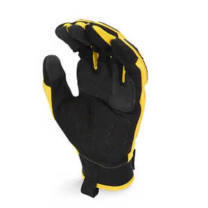 Robuste meilleure qualité en cuir Impact sécurité gants mécaniques Anti coupe Top vente Protection des mains mécanicien gants de travail - Product Image 5