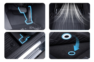Alfombrillas de Coche 5D TPE de Alta Calidad, Color Negro, Venta al Por Mayor de Fábrica, Impermeables, para <span class=keywords><strong>ONIX</strong></span> (JOY) 2020-2021 - Product Image 3