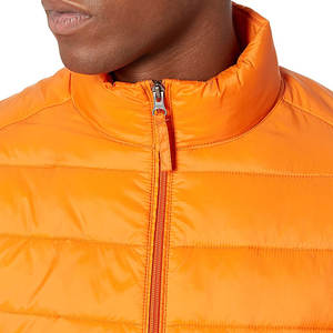 2025 <b>Men's</b> American Version Casual <b>Winter</b> Jacket High Quality <b>Waterproof</b> Puffer <b>Coat</b> Stand Bubble Print Design Windproof Fabric - Product Image 3