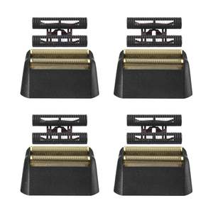 Juego de 4 cabezales de afeitado profesionales con doble cuchilla, lámina de repuesto y barra de corte, lavables, para afeitado facial - Product Image 1