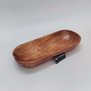 Hot Selling Custom Fragrance Decorative Wooden Dough Bowl Hand <b>Carved</b> <b>Candle</b> Wooden Bowls with Soy Wax by tradebyd - Product Image 1