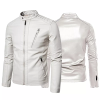 Veste à capuche pour homme la plus populaire, de haute qualité, personnalisée, en peau de mouton enduite, imperméable, coupe-vent, avec fermeture éclair frontale, pour l'automne