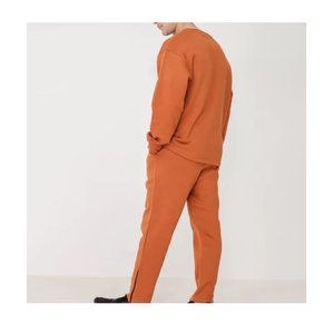 Sweat-shirt à capuche pour homme 100% coton, nouvelle mode 2021, pull personnalisé, sweat-shirt uni brodé, vêtements d'hiver écologiques - Product Image 4