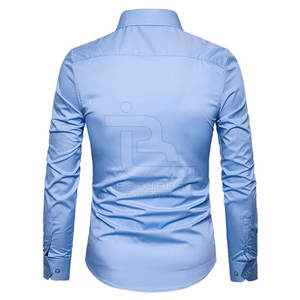 เสื้อดาวน์แบบมีกระดุมสำหรับผู้ชายเสื้อดาวน์แบบมีกระดุมเสื้อโลโก้ผ้าคอตตอนสีพื้นนุ่มใส่100% เลือกได้ตามต้องการ - Product Image 3