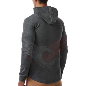 Sweat à capuche de gymnastique pour hommes, surdimensionné, vêtements personnalisés, fabriqués au Pakistan - Product Image 5