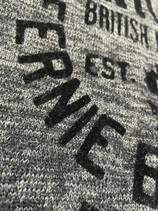 Pull à capuche épais peint à la main décontracté de qualité supérieure pour hommes Pull en tricot à col vintage d'inspiration japonaise grande taille automne/hiver - Product Image 4