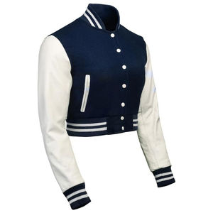 Custom Spring Trendy Letterman <b>Jacket</b> Winter Clothes Cropped Coat Ladies Cheap Breathable <b>Jacket</b> Baseball Lettermen <b>Jacket</b> - Product Image 3