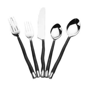 ชุดเครื่องใช้บนโต๊ะอาหารสเตนเลส100% ชุดเครื่องใช้บนโต๊ะอาหารดีไซน์เรียบง่าย - Product Image 2