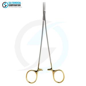 Portaagujas Debakey Manual de Acero Inoxidable de Alta Calidad, Certificado CE, Diseñado para un Control Preciso de las Agujas, Uso Quirúrgico - Product Image 1