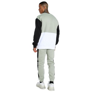 2025 nouveauté personnalisé en gros hommes vêtements de sport coton Jogging survêtement court 2 pièces ensemble velours T-Shirt imprimé motif - Product Image 2